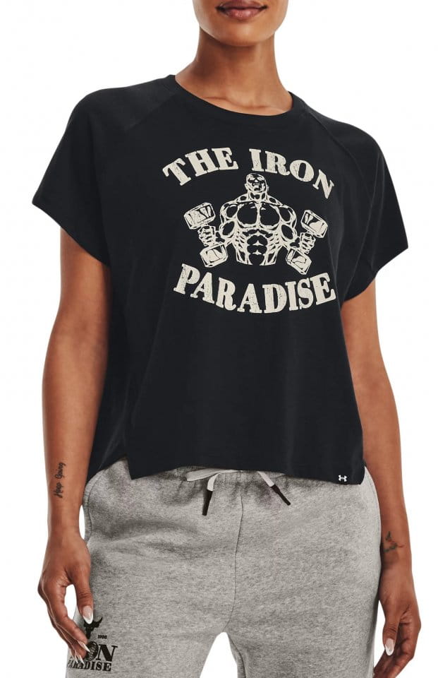 Dámské tričko s krátkým rukávem Under Armour Project Rock Vintage Iron