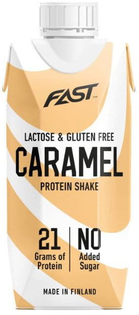 Proteinový nápoj Fast Protein Shake Caramel Bez Laktózy 250ml