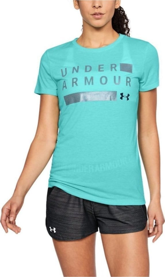 Dámské tričko s krátkým rukávem UA Threadborne Graphic Twist