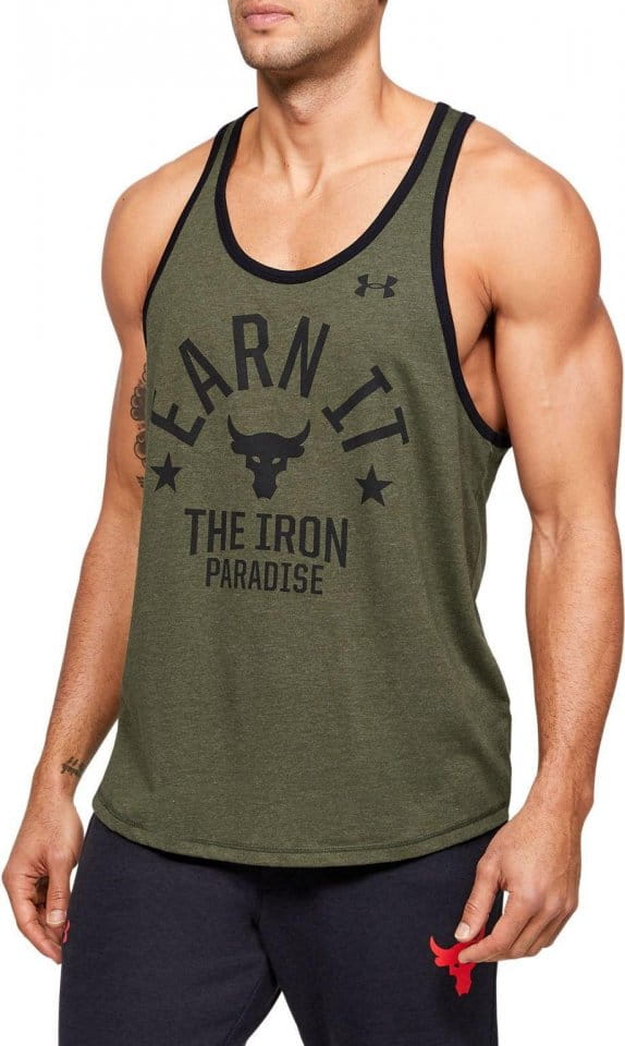 Pánské fitness tílko Under Armour Project Rock Iron Paradise