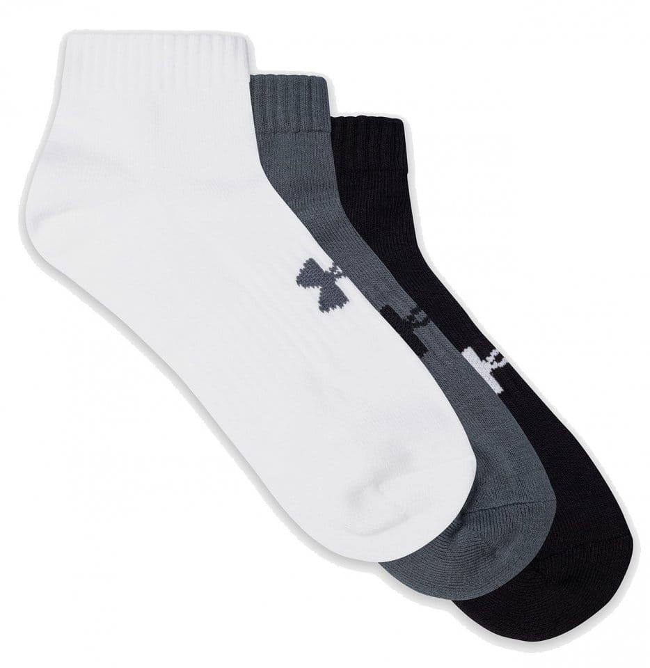 Unisexové kotníkové ponožky Under Armour Core (3 páry)