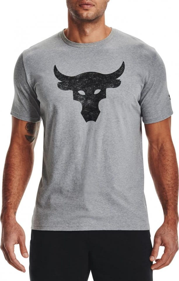 Pánské tréninkové tričko s krátkým rukávem Under Armour Project Rock Brahma Bull