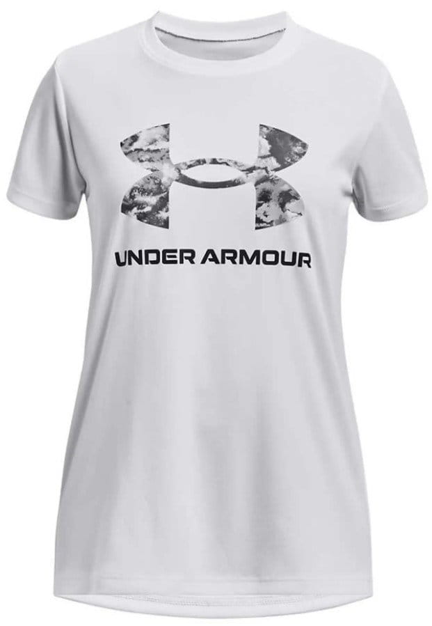 Dětské volnočasové triko Under Armour Tech Solid Print Fill BL SSC