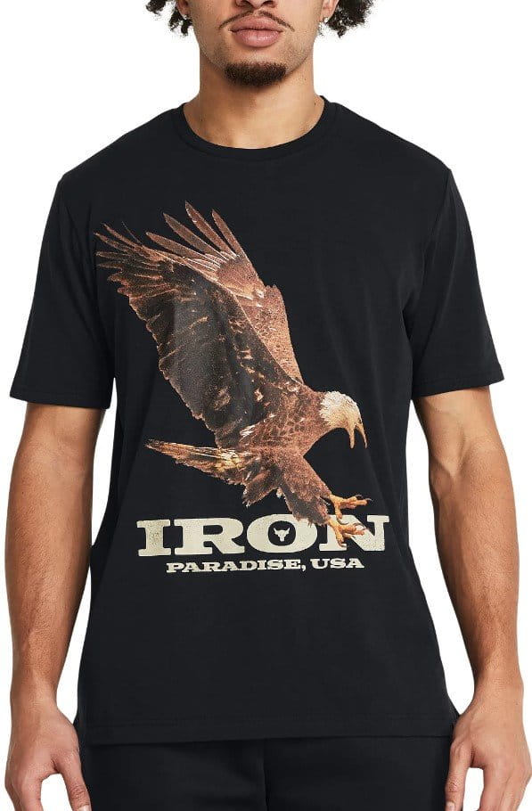 Pánské tréninkové tričko s krátkým rukávem Under Armour Project Rock Eagle Graphic