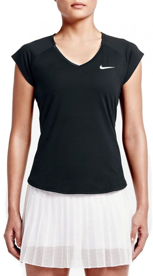 Dámské tenisové tričko s krátkým rukávem NikeCourt Top Pure