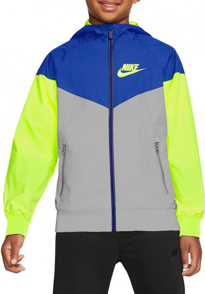 Dětská bunda s kapucí Nike Sportswear Windrunner