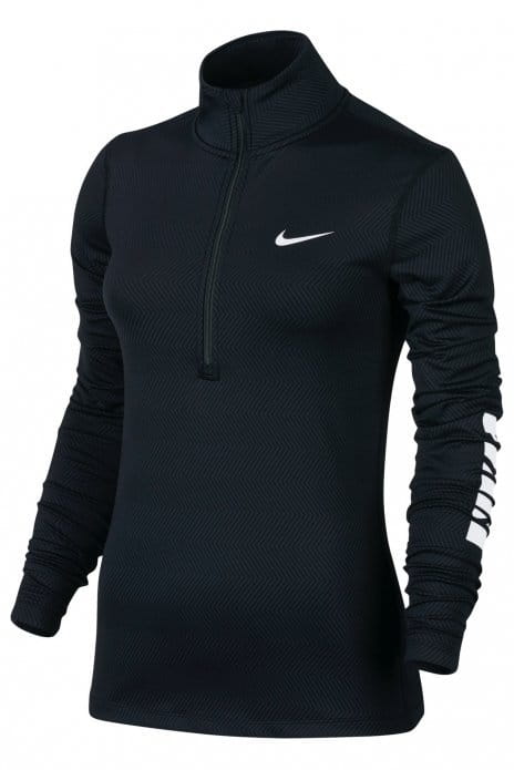 Dámské fitness tričko s dlouhým rukávem Nike Pro Warm New Silo