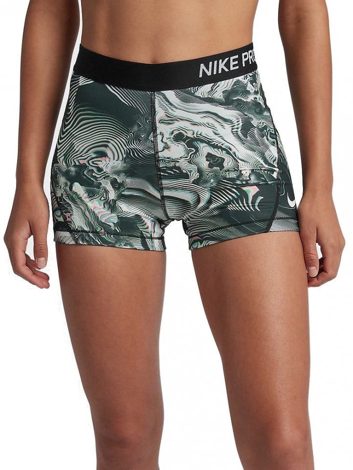 Dámské tréninkové šortky Nike Pro 3IN Coral Print
