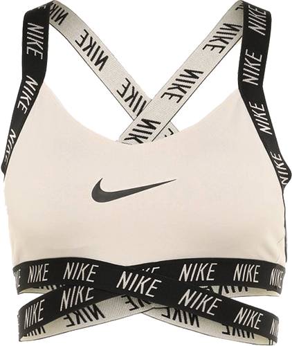 Dámská sportovní podprsenka s nízkou oporou Nike Indy Logo