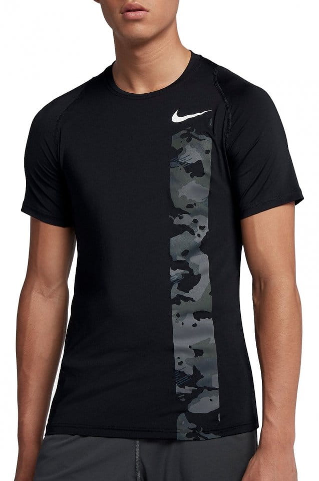 Pánské tréninkové tričko s krátkým rukávem Nike Pro 2L Camo