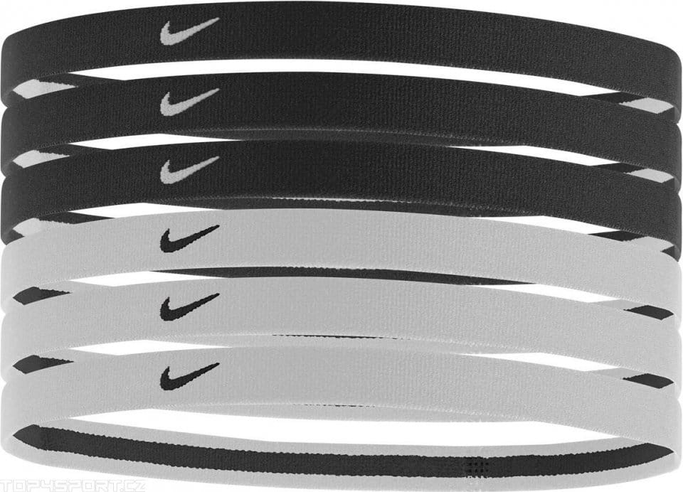 Čelenky (6 kusů) Nike Swoosh Sport Headbands 6PK 2.0