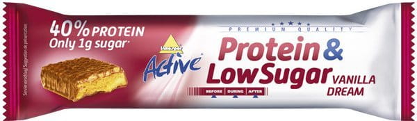 Proteinová tyčinka Inkospor Active Protein & LowSugar Vanilla Dream
