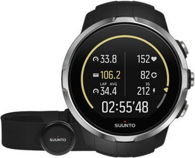 GPS hodinky s hrudním pásem Suunto Spartan Sport Black (HR)