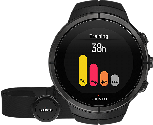 Chytré hodinky s hrudním pásem Suunto Spartan Ultra All Black Titanium (HR)