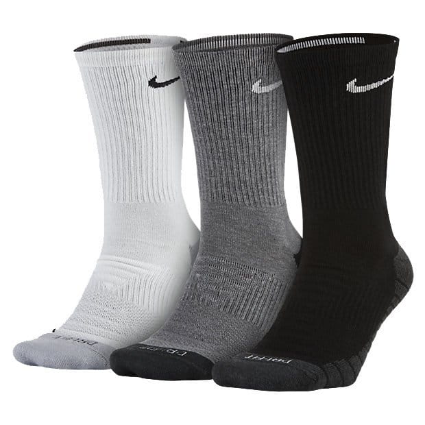 Volnočasové ponožky Nike Performance Cushioned Crew (tři páry)