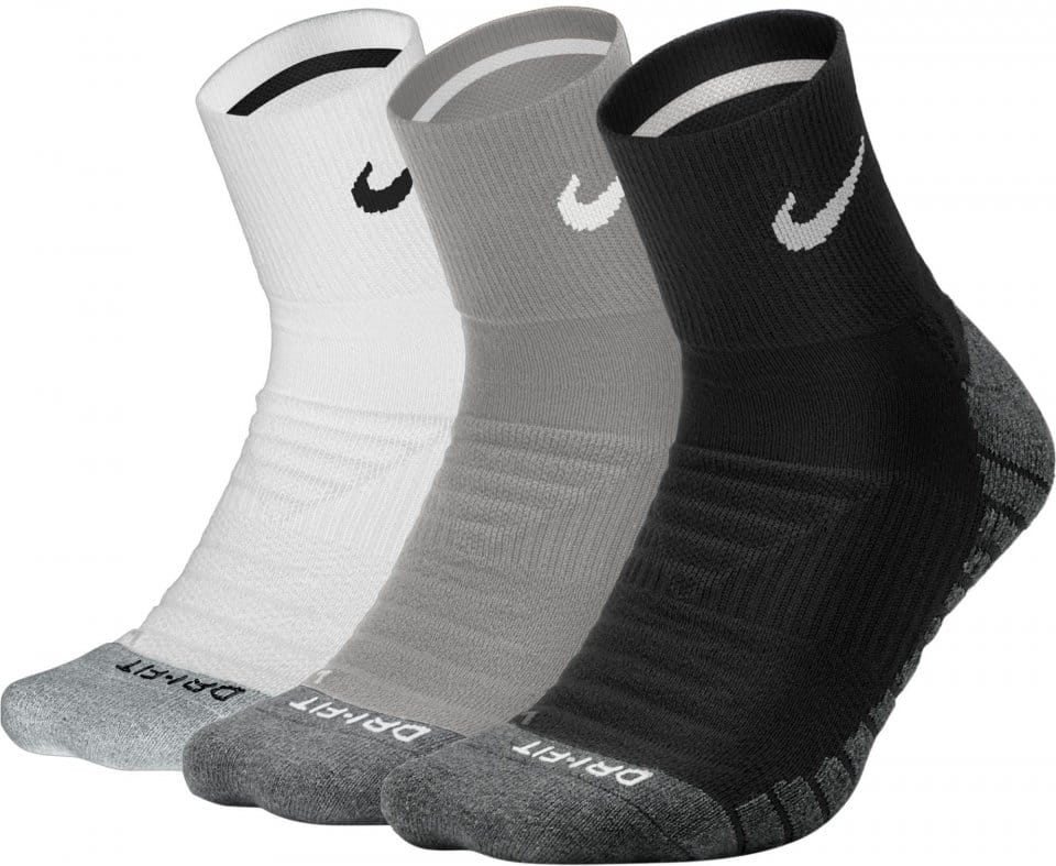 Ponožky Nike Dry Cushion Quarter (tři páry)