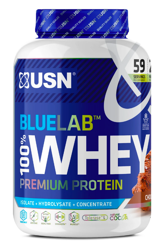 Protein USN 100% Premium BlueLab 2 kg čokoláda