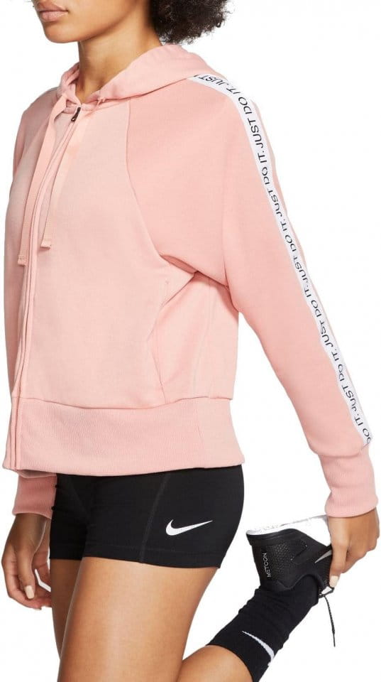 Dámská flísová tréninková mikina s kapucí Nike Dri-FIT Get Fit
