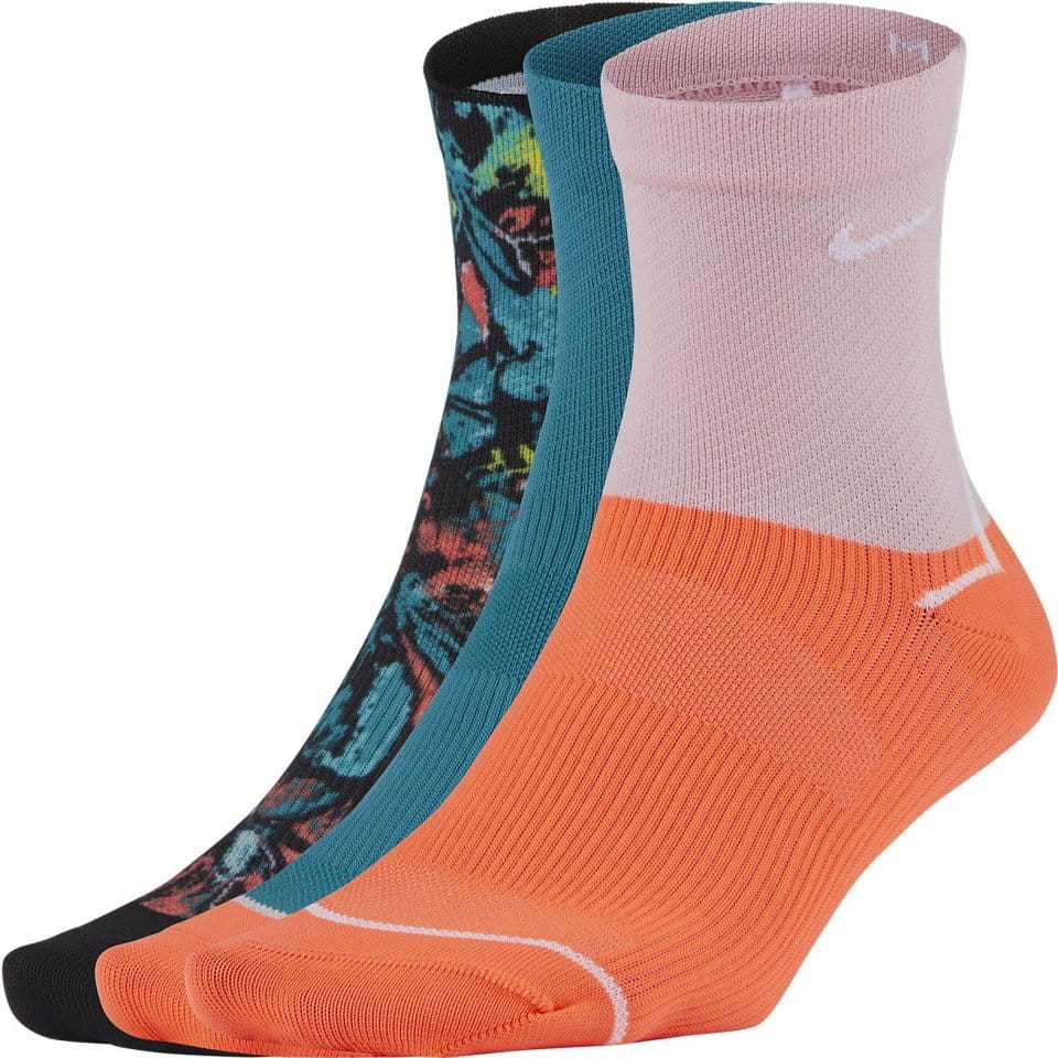 Dámské kotníkové tréninkové ponožky (3 páry) Nike Everyday Plus