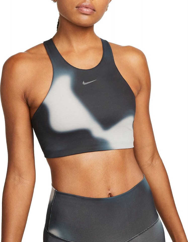 Dámská sportovní podprsenka se střední oporou Nike Yoga Dri-FIT Swoosh