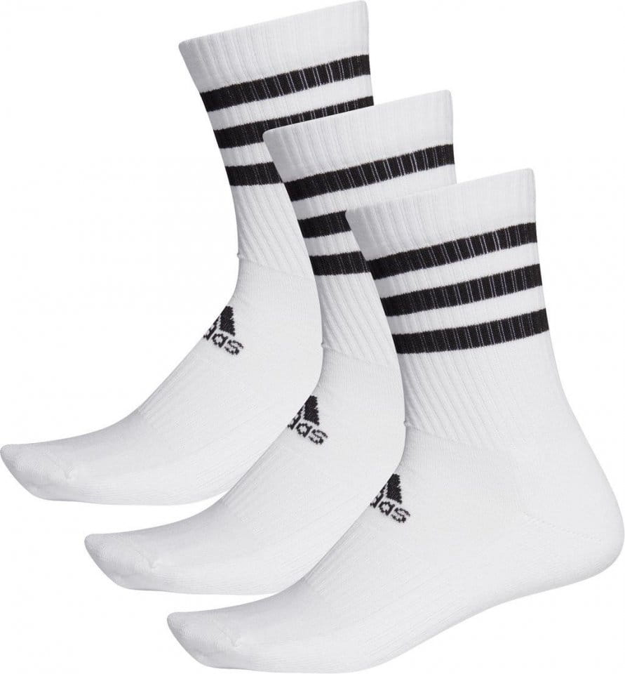 Ponožky adidas 3-Stripes Cushioned Crew (3 páry)