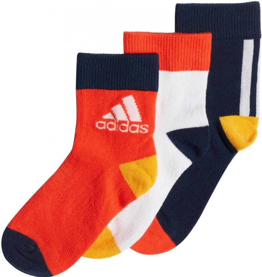 Dětské ponožky adidas Ankle - 3 Páry