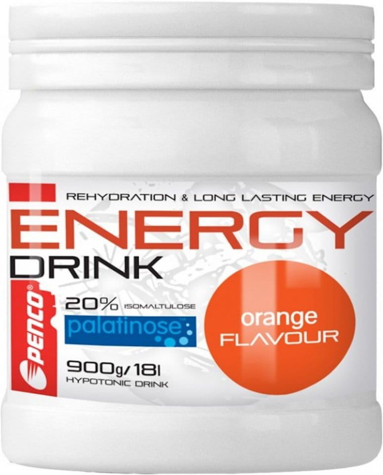 Iontový práškový nápoj PENCO ENERGY DRINK 900G pomeranč