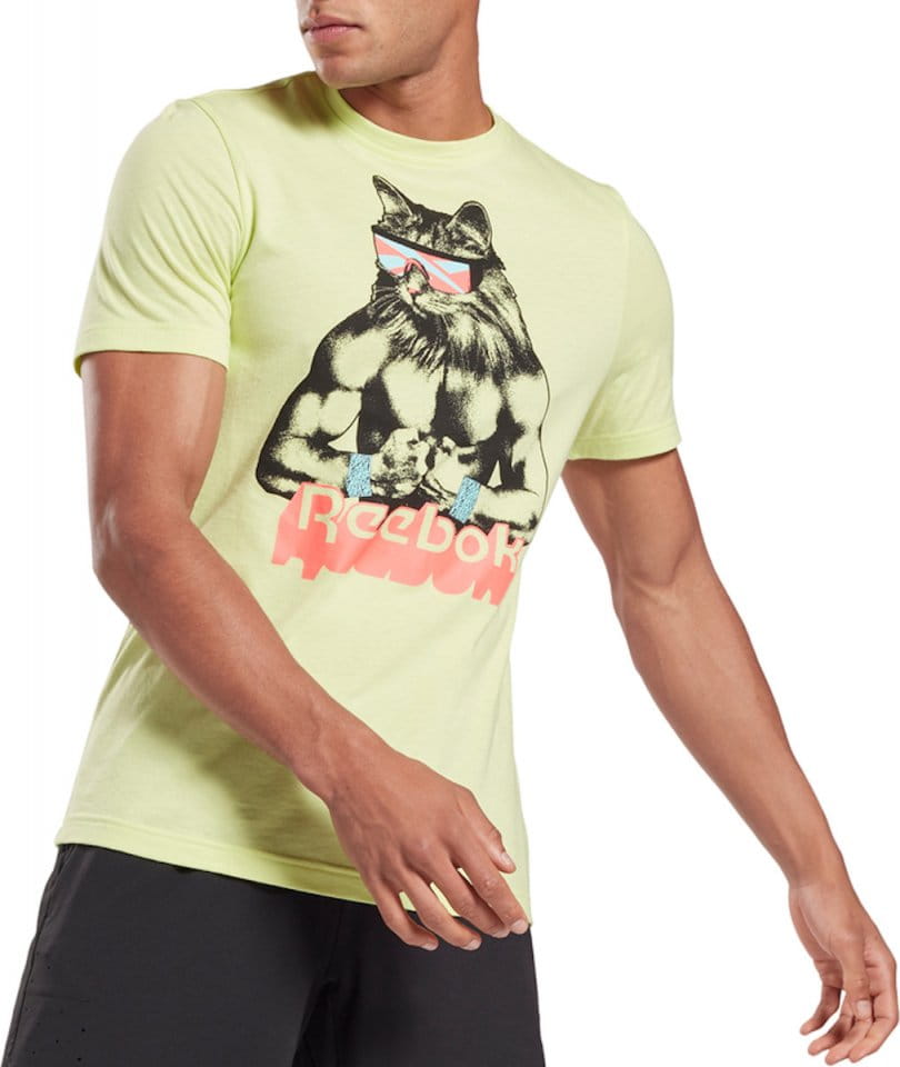 Pánské tričko s krátkým rukávem Reebok Gritty Kitty