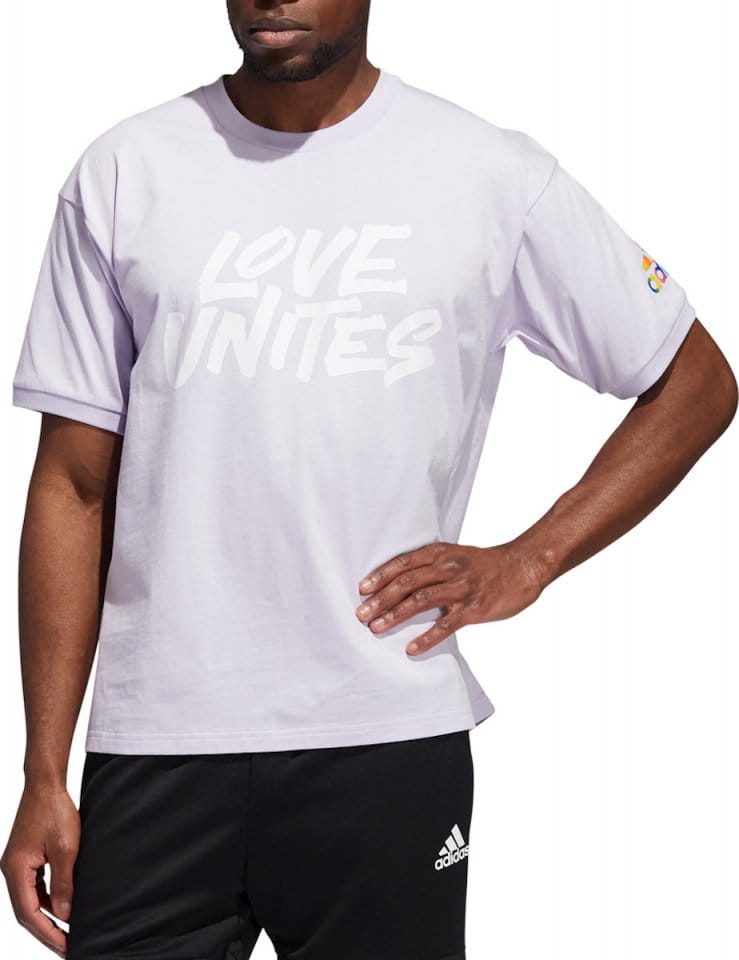 Unisex tričko s krátkým rukávem adidas Pride Unites