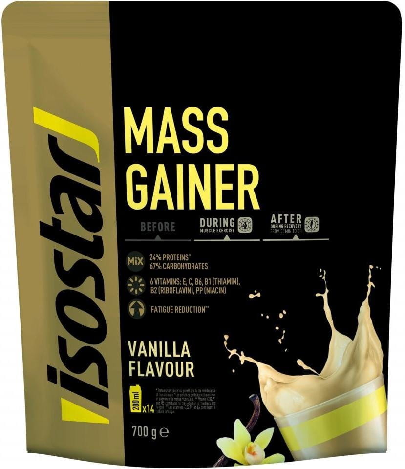Pudre proteice Isostar 700g POWDER MASS GAINER (DOY PACK)