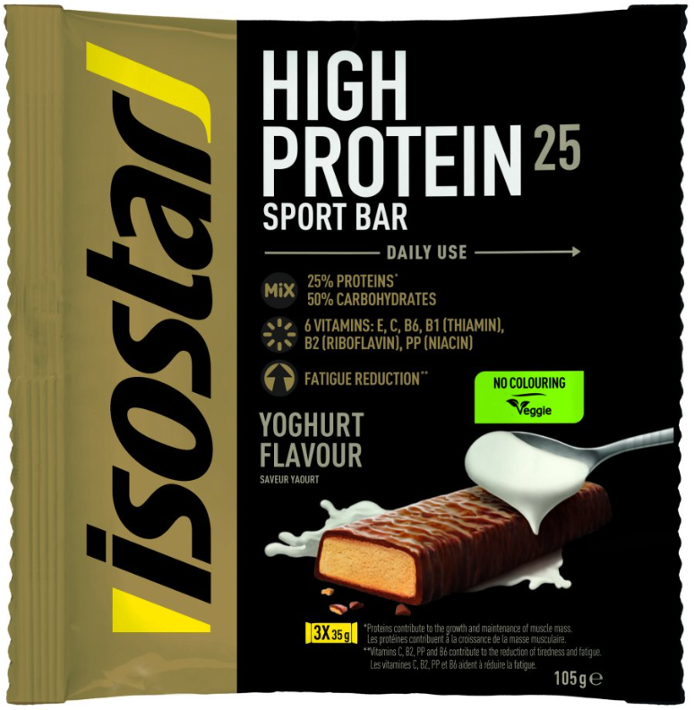 Proteinová tyčinka Isostar High Protein jogurt 3x35 g