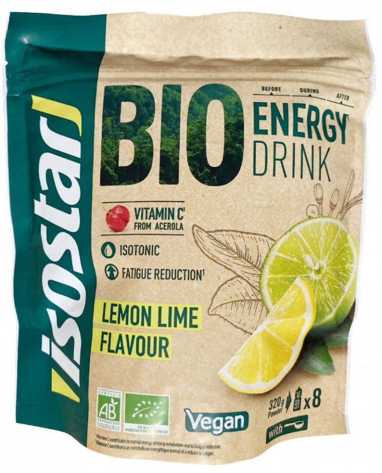 Bio iontový sportovní nápoj v prášku Isostar HYDRATE & PERFORM 320 g limetka/citron