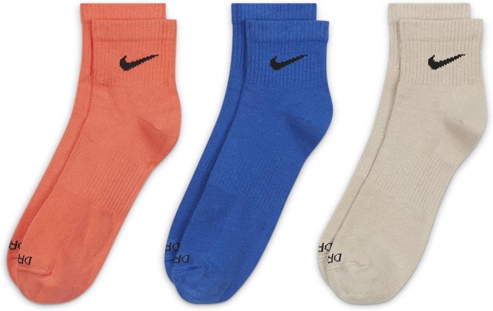 Kotníkové tréninkové ponožky (3 páry) Nike Everyday Plus Lightweight