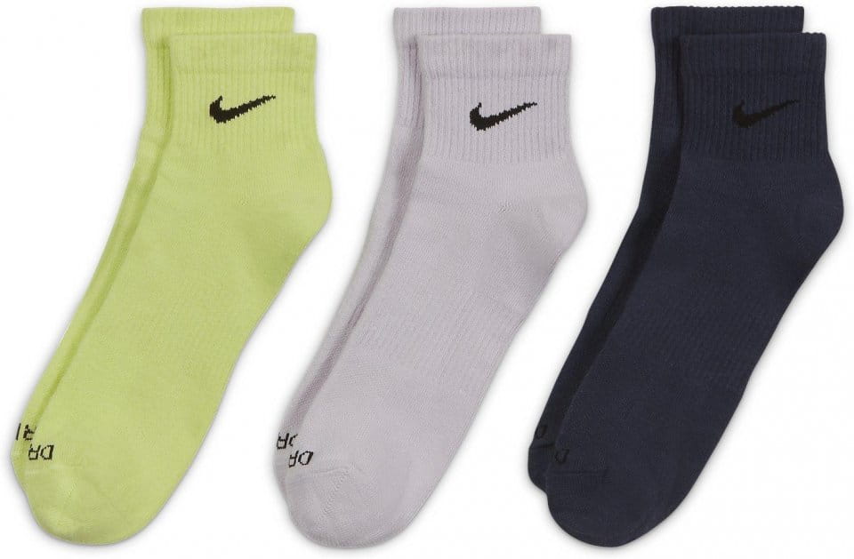 Kotníkové tréninkové ponožky (3 páry) Nike Everyday Plus Lightweight