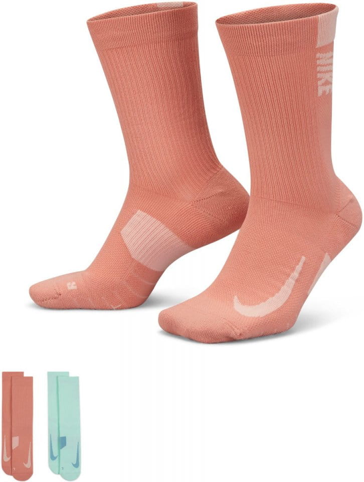Ponožky Nike Multiplier Crew (dva páry)