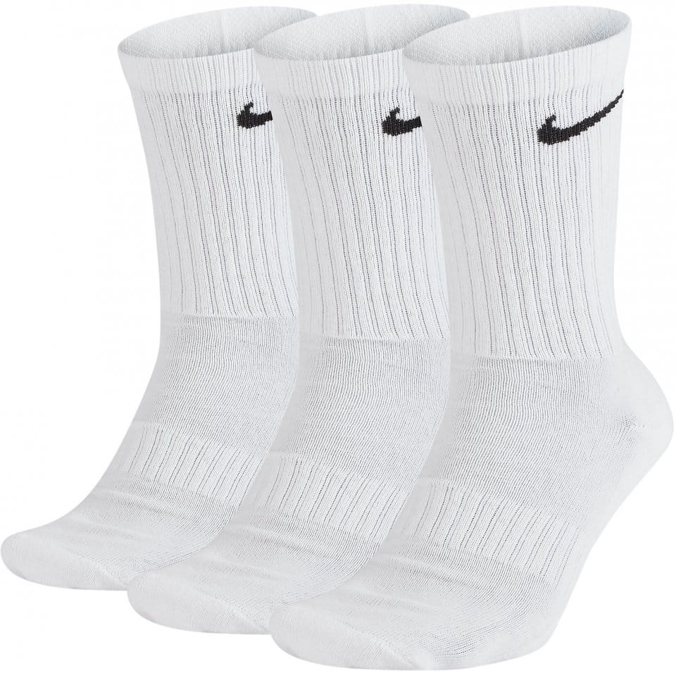 Tři páry tréninkových ponožek Nike Everyday Cushioning Crew