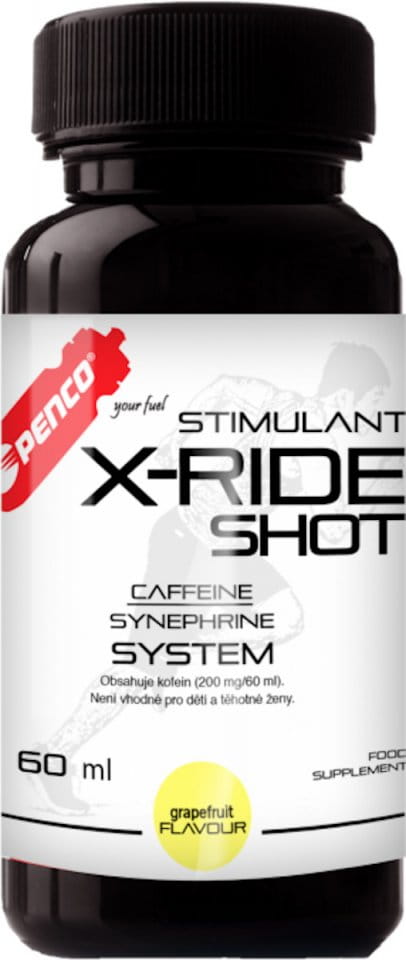 Energy stimulant PENCO X-RIDE SHOT 60 ml Grapefruit